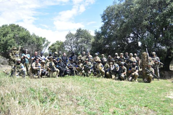 Campo de airsoft Fortuna Airsoft em Galapagar, Madrid