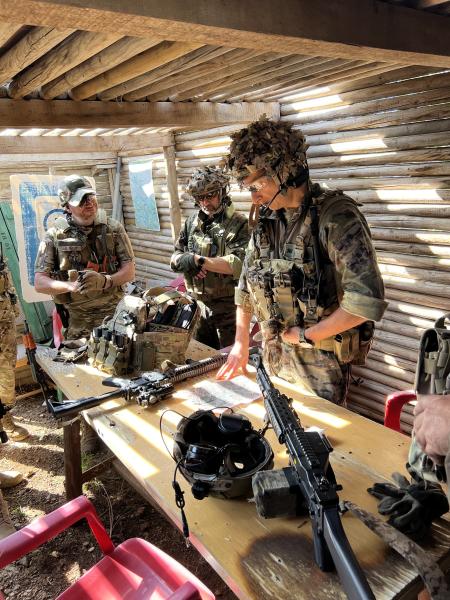 Campo de airsoft Bravo 0 em Milà, Tarragona