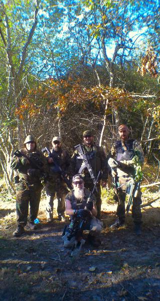Campo de airsoft corocottas em Santander, Cantabria