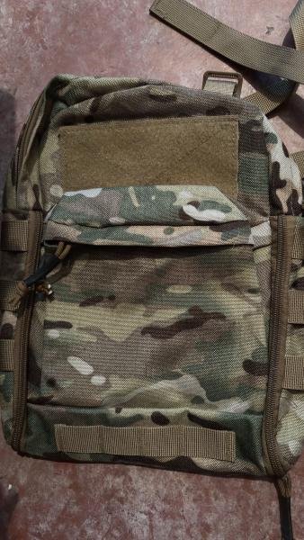 Backpanel molle en 3 colores