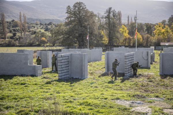 Campo de airsoft Adventure Meraki em Piedrahíta, Ávila
