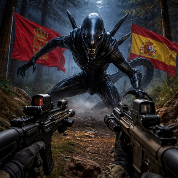 Campo de airsoft el piniko ovni 👽 em Mendavia, Navarra