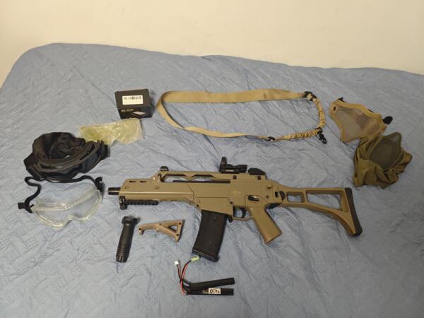 Lote completo G36C + accesorios