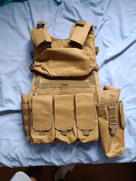 chaleco airsoft