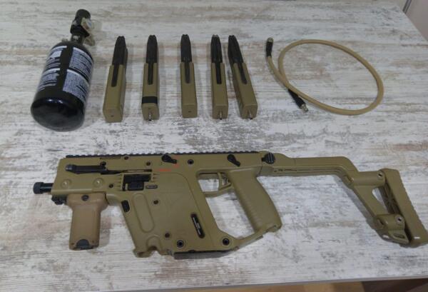 KRISS VECTOR DE KWA DE GAS.
