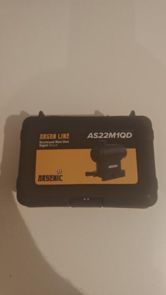 VISOR ARSENIC ARGON RED DOT AS22M1