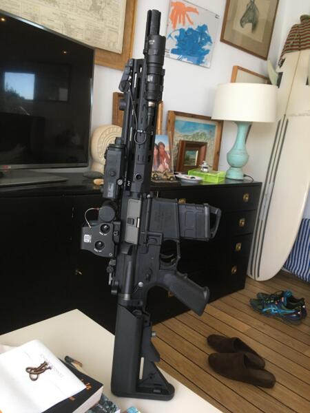 G&G SR30 CQB M-LOK (Licencia Knight's Armament) - ¡Como nueva!