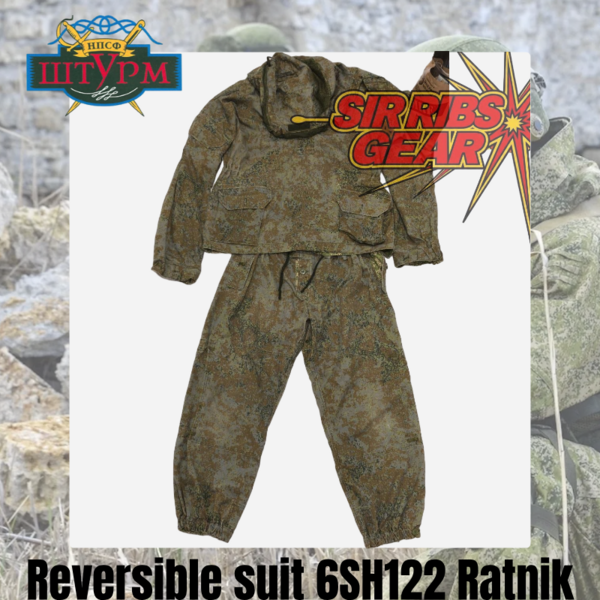 Shturm 6SH122 Ratnik Reversible Camouflage Suit