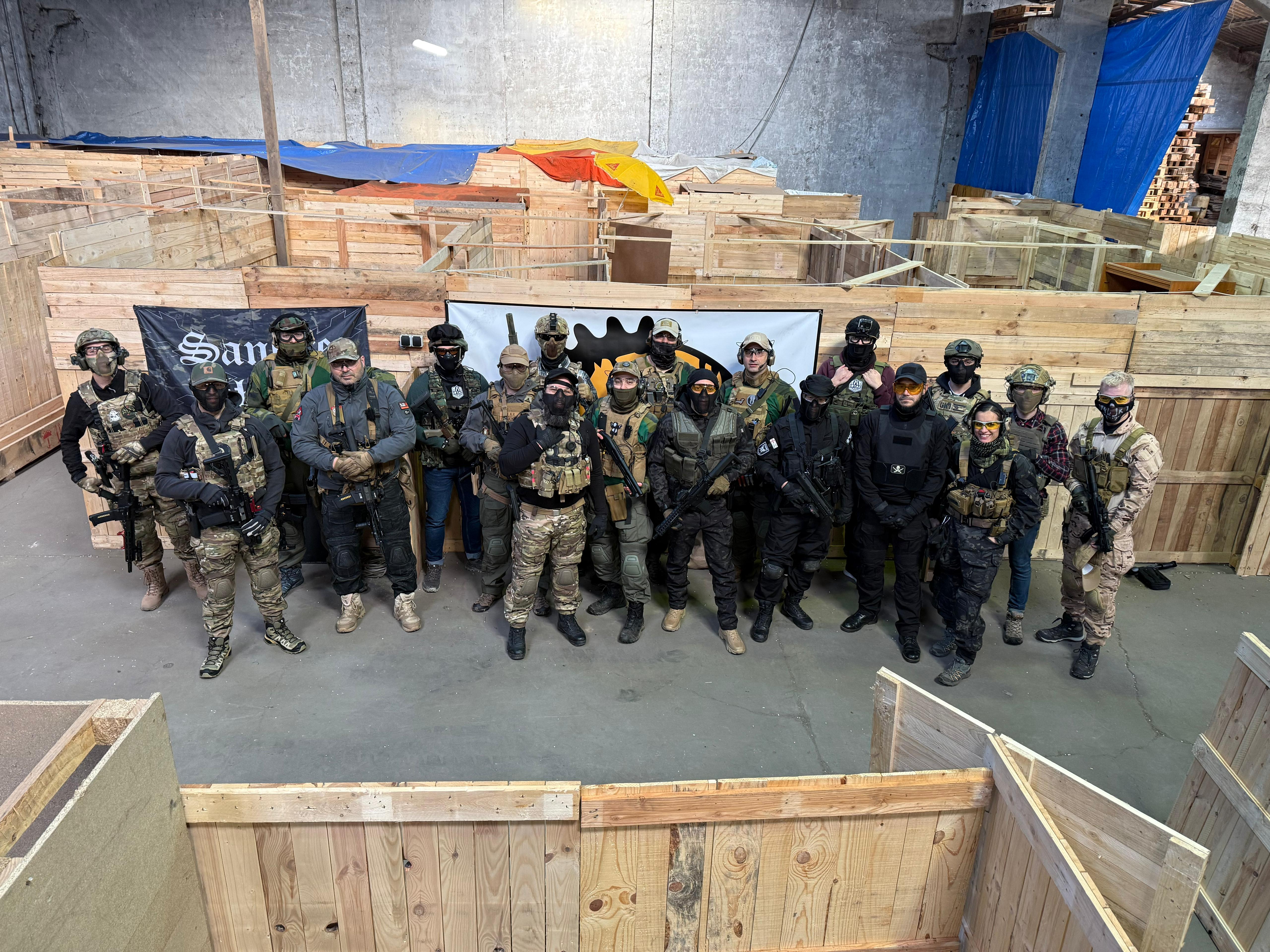 Campo de airsoft AGOGE CENTER en Valladolid, Valladolid
