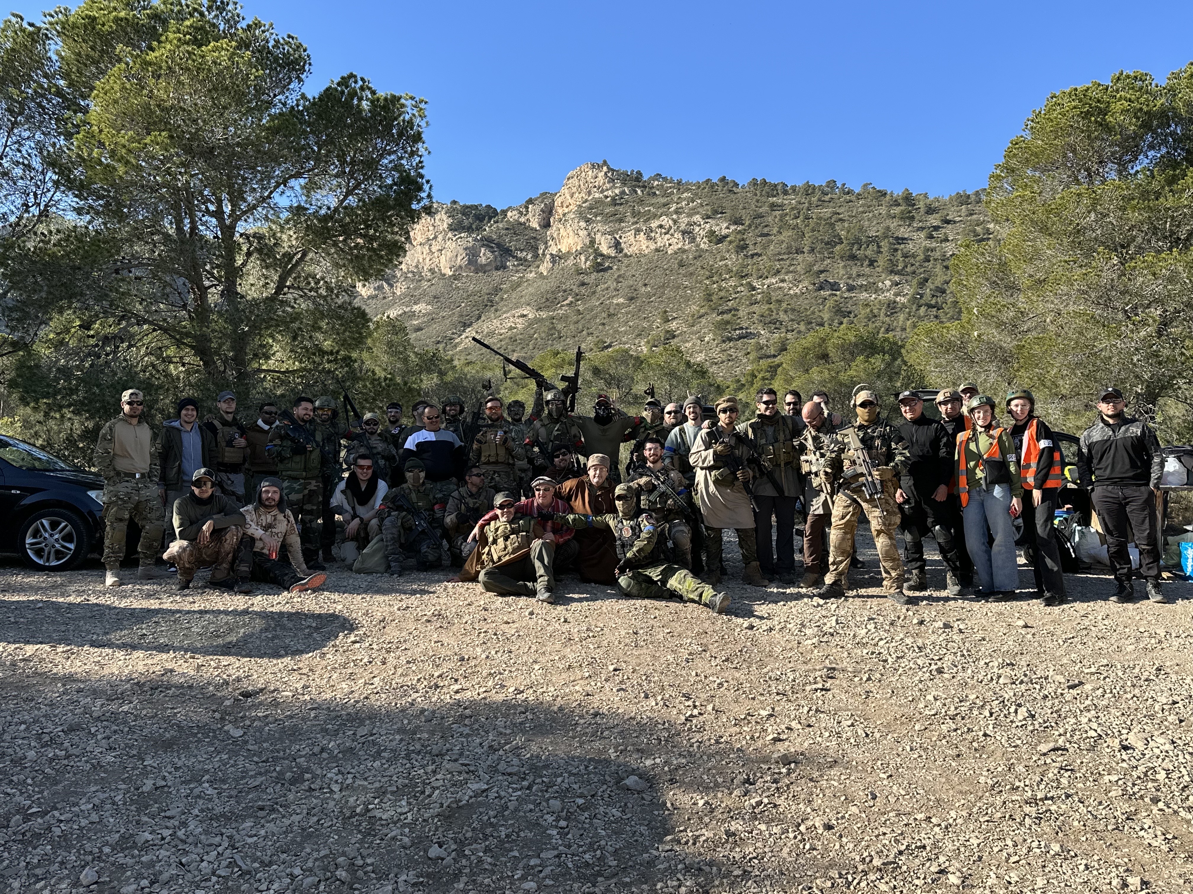Campo de airsoft Cota 556 en Tibi, Alicante