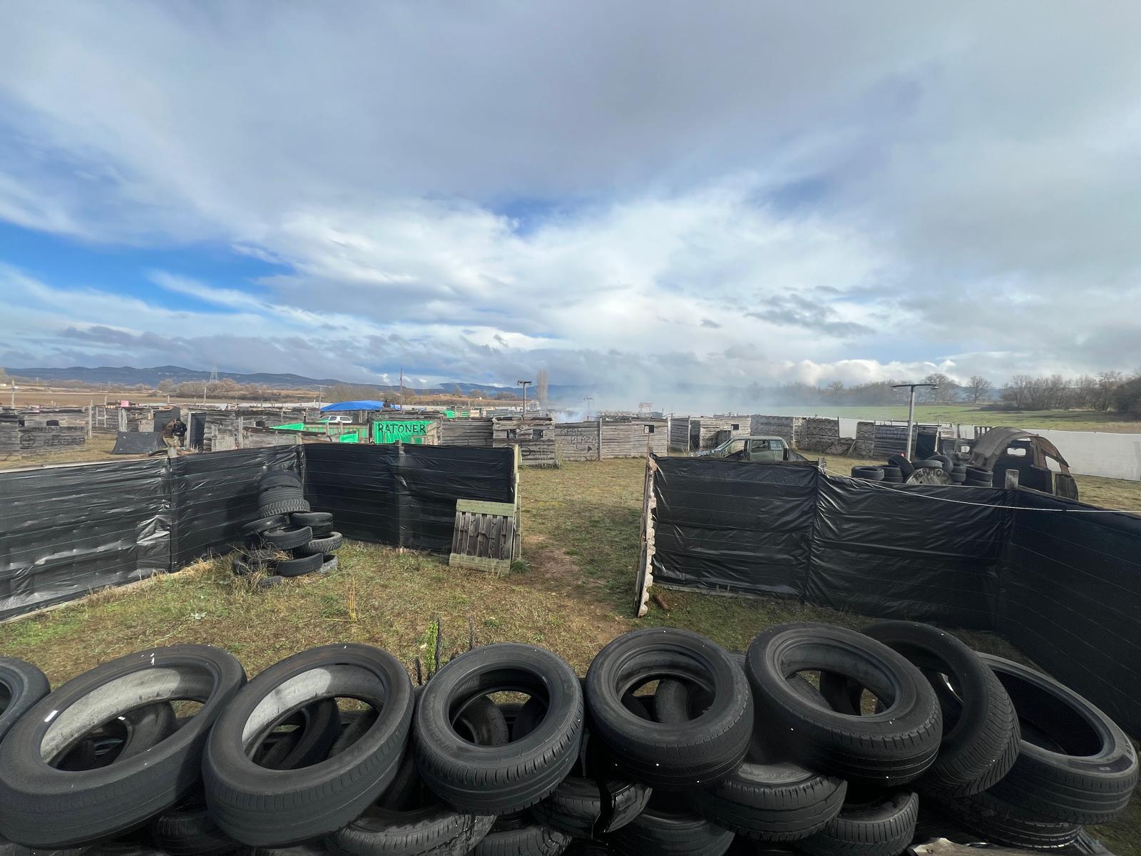 Campo de airsoft CQB La Finca en Trespaderne, Burgos